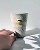 kubki Kubek ceramiczny wysoki cytrynka