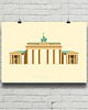 plakaty Brandenburger Tor - plakat giclee art