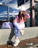 torby podróżne TORBA SPORTOWA PINK HEXAGON ( różowa )