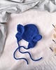 czapki dziecięce Bonetka Tuliś chabrowa Baby Alpaka+ Merino
