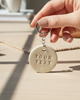 breloki Ceramiczne Breloczki z Napisami, Personalizowany Tekst, Brelok do Kluczy