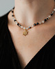 chokery Choker kwarc turmalinowy.