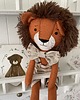 misie i maskotki Maskotka Lew Leoś 45 cm