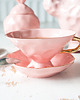 filiżanki Filiżanka z Różowej Porcelany