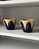kubki Kubek Ceramiczny Midnight Blue Vintage 300 ml  CA