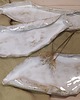 patery i talerze Zestaw trzech unikatowych pater ceramicznych, Nakrapiane fale