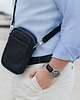 torby i nerki męskie Torba skórzana UBBE Black Classic szewro