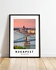 plakaty PLAKAT travel poster  Budapeszt zdjęcie personalizacja Węgry