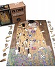 puzzle dla dzieci Puzzle drewniane POCAŁUNEK Gustav Klimt 700 el wyjątkowe kształty XXL
