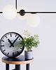 lampy stołowe Lampa wisząca BOBLER horizontal 3 szklane klosze kulki mleczne