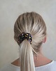 gumki do włosów Gumka jedwabna, scrunchie, wild  magic garden MIDI