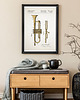 plakaty Trąbka - patent - plakat 50x70 cm