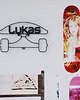 Ozdoby na ścianę Deskorolka Skateboard-dekoracja personalizowana - oryginalny prezent
