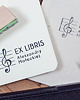 stemple Ex Libris pieczątka - zestaw na prezent