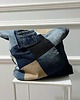 torby na ramię Jeansowa Torba na ramie patchwork ręcznie robiona torba jeansowa torebka jeans