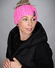 opaski do włosów Opaska Mono 35 - RÓŻOWA FLUO