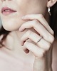 pierścionki srebrne WAVES thin / SILVER RING