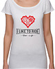 t-shirt damskie Koszulka damska oversize. I like to ride