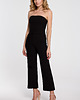 kombinezony damskie Kombinezon z odkrytymi ramionami-czarny(K-045)
