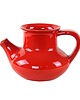 czajniki i dzbanki Dzbanek ceramiczny czerwony, duński design, lata 60, produkcja: Dania