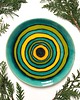 patery i talerze Energetyczny dekoracyjny talerzyk ceramiczny