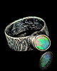 pierścionki srebrne Pierścionek Opal r. 14