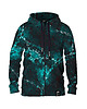 bluza z kapturem damska Damska Bluza Expres Zamek DR.CROW Marble Turquoise