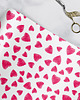 akcesoria różne papier do pakowania -  serce kreska- P-085w