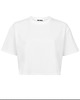 t-shirt damskie T-shirt Active Crop white