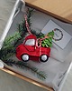 ozdoby choinkowe Pick-up z choinką - ozdoba choinkowa