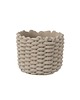 doniczki Osłonka, doniczka Rope 20x17cm betonowa, szara