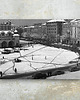 fotografia Plakat Vintage Prostokąt - Rynek Główny w Krakowie Zimą
