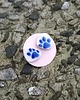 kolczyki ceramiczne Kolczyki ceramiczne Bolesławiec łapki