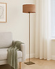 lampy podłogowe Lampa stojąca metalowa z abażurem walec 30 cm MEKSYK ECO