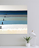 obrazy Obraz 80 x 80 cm SEA, farby akrylowe na płótnie