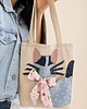 torby na ramię Torba SHOPPER BAG 100% bawełna zero waste denim KOTEK