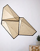 kafle i panele Ozdoba ścienna drewniana_Wooden Crystals