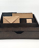 organizery Gabinetowy organizer na biurko - wenge