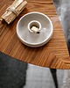 Podstawki pod kadzidełka Betonowa kadzielnica i Palo Santo 25g  biały