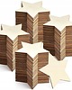 akcesoria różne Scrapki drewniane gwiazdki ze sklejki 5x5cm 200SZT