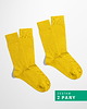 skarpetki damskie Skarpetki Essential - Lemon Burst - Żółty - Zestaw 2 pary (unisex)