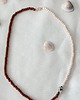 korale Naszyjnik  BALI choco coconut