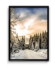 plakaty Plakat Zimowy Wschód Słońca