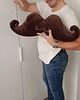 poduszki z napisami Poduszka personalizowana - wąsy (kolory, tkaniny)