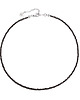 chokery Czarny choker z turmalinów