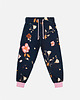 spodnie dla dziewczynki Spodnie FLOWERS KIDS