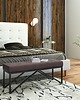 ławki Ławka pikowana, siedzisko Ina do przedpokoju loft