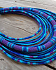 naszyjniki - inne INDYWIDUALNE ZAMÓWIENIE - masajka "Turquoise & Sapphire"