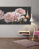 obrazy Obraz na płótnie KWIATY PIWONII- 147x60cm
