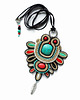 wisiory Navajo- etniczny wisior soutache